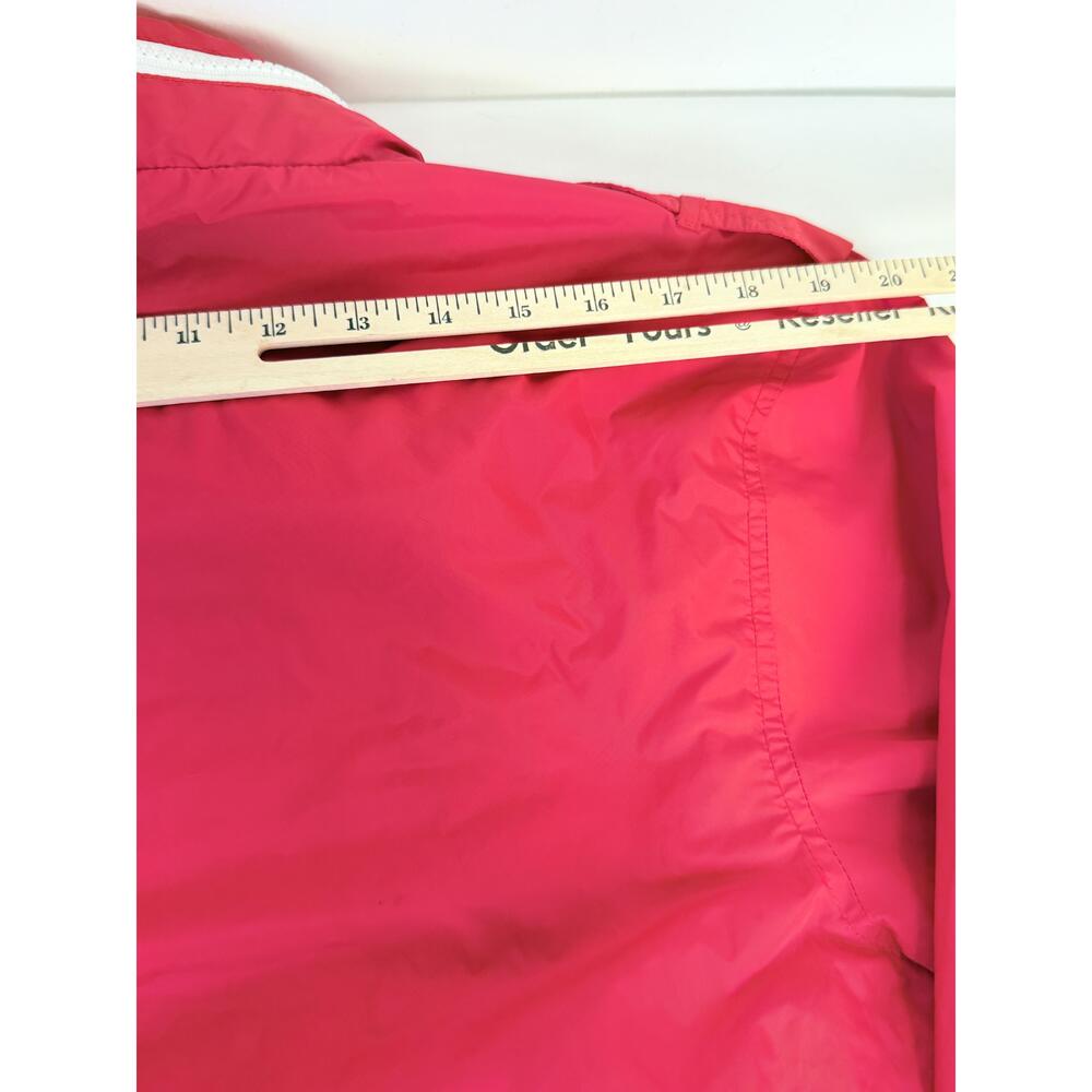 Ecko Unlimited Womens Red Front Zipper Multiple Pockets Windbreaker Jacket M - Picture 10 of 15